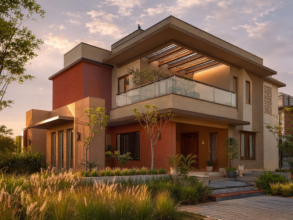 Indigo Dusk Facade