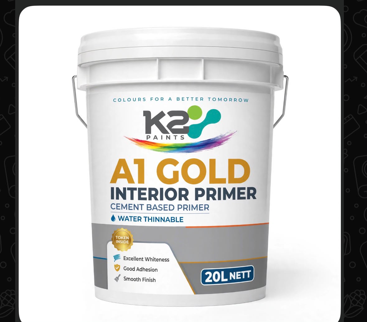 K2 A1 Gold Cement Based Interior Primer